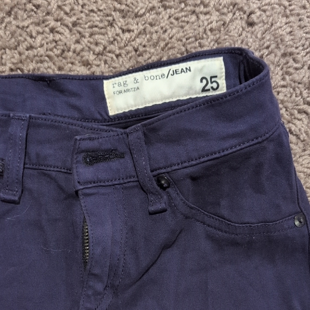 Rag & Bone Women's Deep Indigo  Jeggings